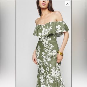 Reformation linen dress